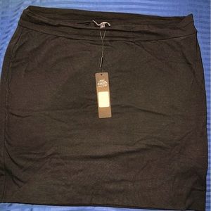 Plus size fashion nova black mini skirt
